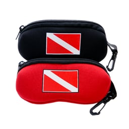 Neoprene Dive Flag Eyeglass Case Thumbnail}