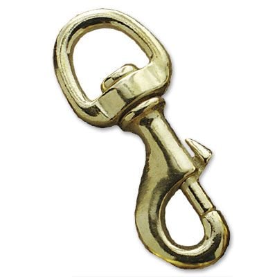 Brass Swivel Bolt Snap 3/8"