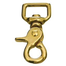 Solid Brass Trigger Clip Thumbnail}