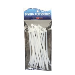 Zip Ties 25 Pack - White Thumbnail}