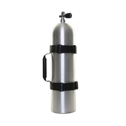 Scuba Tank Handle Upright - Black. Tank NOT Included Thumbnail}
