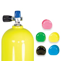 Vinyl Scuba Tank Valve Protector All Colors. Tank NOT Included Thumbnail}