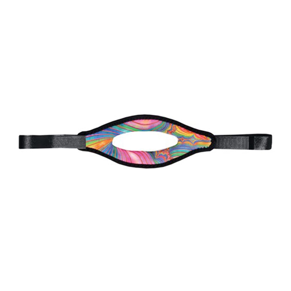 Psychedelic Split Mask Strap