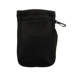 EVO Neoprene Scuba Mask Pouch Back View - Black Thumbnail}