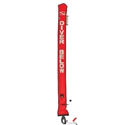 Orange Deluxe 72" Cordura Safety Tube Thumbnail}