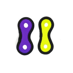 Neoprene Scuba Snorkel Keeper - Purple/Yellow Thumbnail}