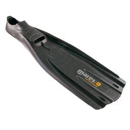 Mares Avanti Quattro Power Full Foot Dive Fins Overhead View - Black Thumbnail}