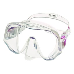 Atomic Frameless Mask - Clear/Fuchsia Thumbnail}