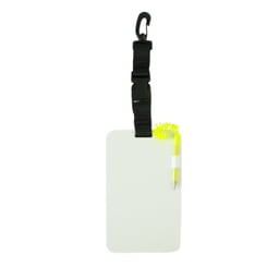 Scuba Diving Slate with Swivel Clip (4 x 8 inches) Thumbnail}