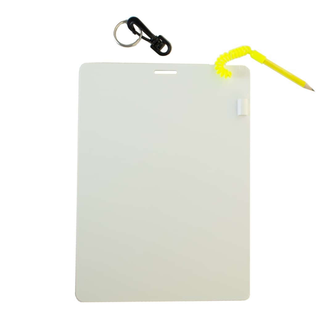 Extra Large Scuba Dive Slate - 8" x 11"