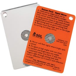 Rescue Flash Signal Mirror Out of Package Thumbnail}