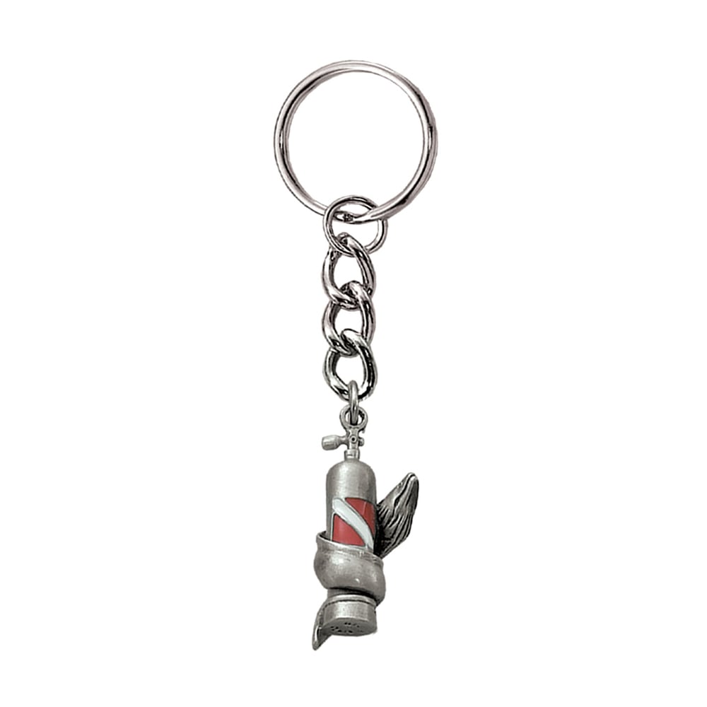 Sparta Pewter Scuba Tank Keychain