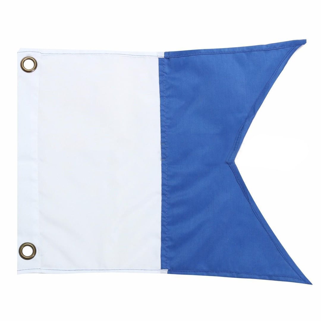 Alpha International Nylon Dive Flag, 20" x 24"