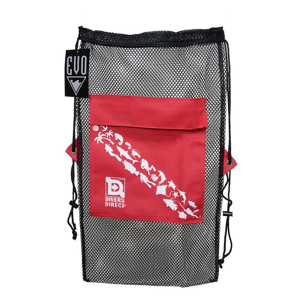 Divers Direct Drawstring Mesh Snorkel Bag