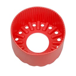 Vinyl Dive Tank Boot - Red Thumbnail}