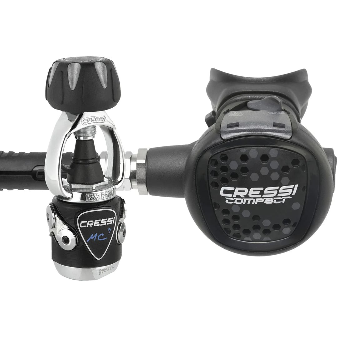 Cressi MC9 Compact Scuba Regulator (Yoke)