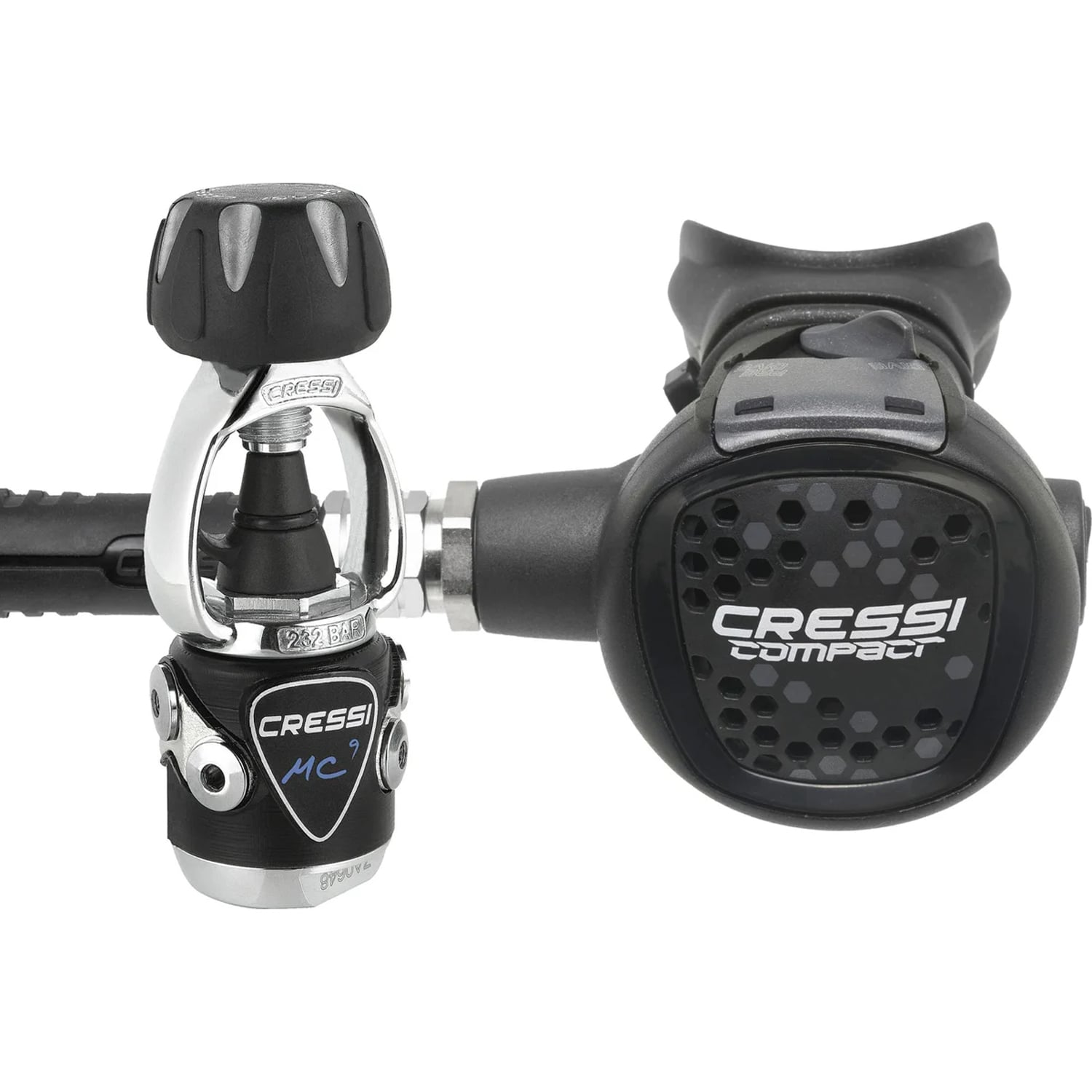 Cressi MC9 Compact Scuba Regulator (Yoke)