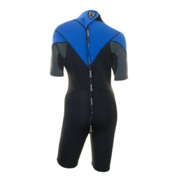 EVO Elite Blaze 3mm Shorty Wetsuit (Women's) Back - Royal Thumbnail}