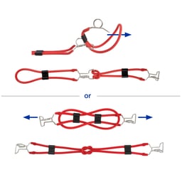 XS Scuba Tank Holder Replacement Band or Extender Configuration Options Thumbnail}
