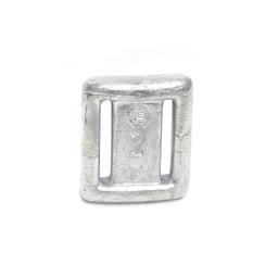 Leadex Group Hard Lead Uncoated Solid Lace Through Weights - 2lb Thumbnail}