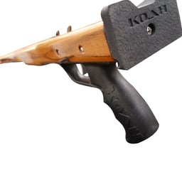 Koah Euro 90cm Enclosed-Track Teak Speargun Back View Thumbnail}