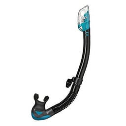TUSA Hyperdry Elite II Dry Snorkel - Black/Ocean Green Thumbnail}