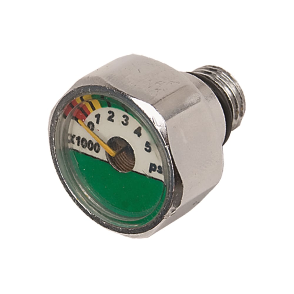 Large Dial Pony Bottle Pressure Gauge