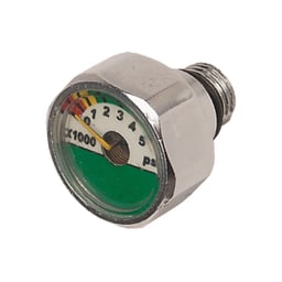 Large Dial Pony Bottle Pressure Gauge Thumbnail}