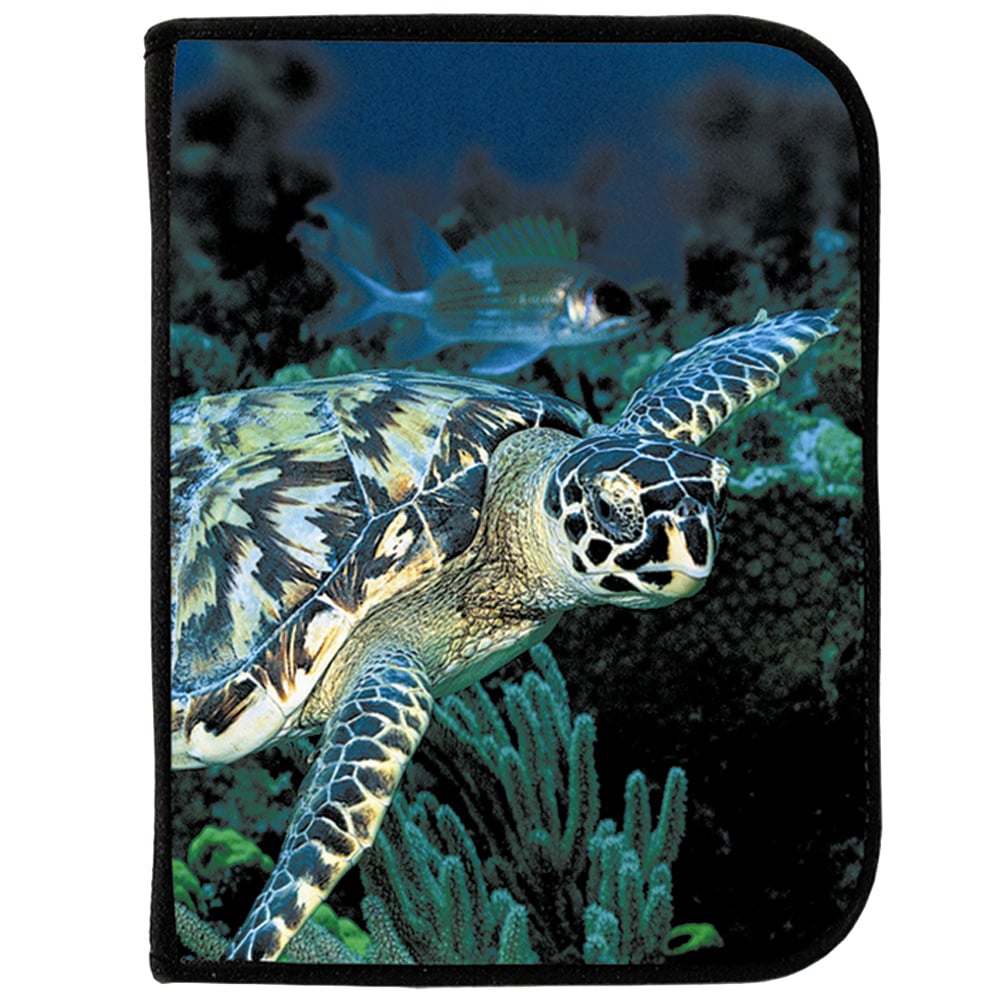 3-Ring Dive Log Binder with Inserts - Turtle