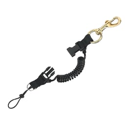 Mini Snappy Coil with Brass Snap Thumbnail}