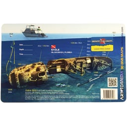 Eagle Wreck 3D Dive Map Back Side Thumbnail}