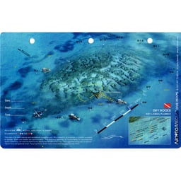 Christ of the Abyss/Dry Rocks 3D Dive Site Map Back Side Thumbnail}