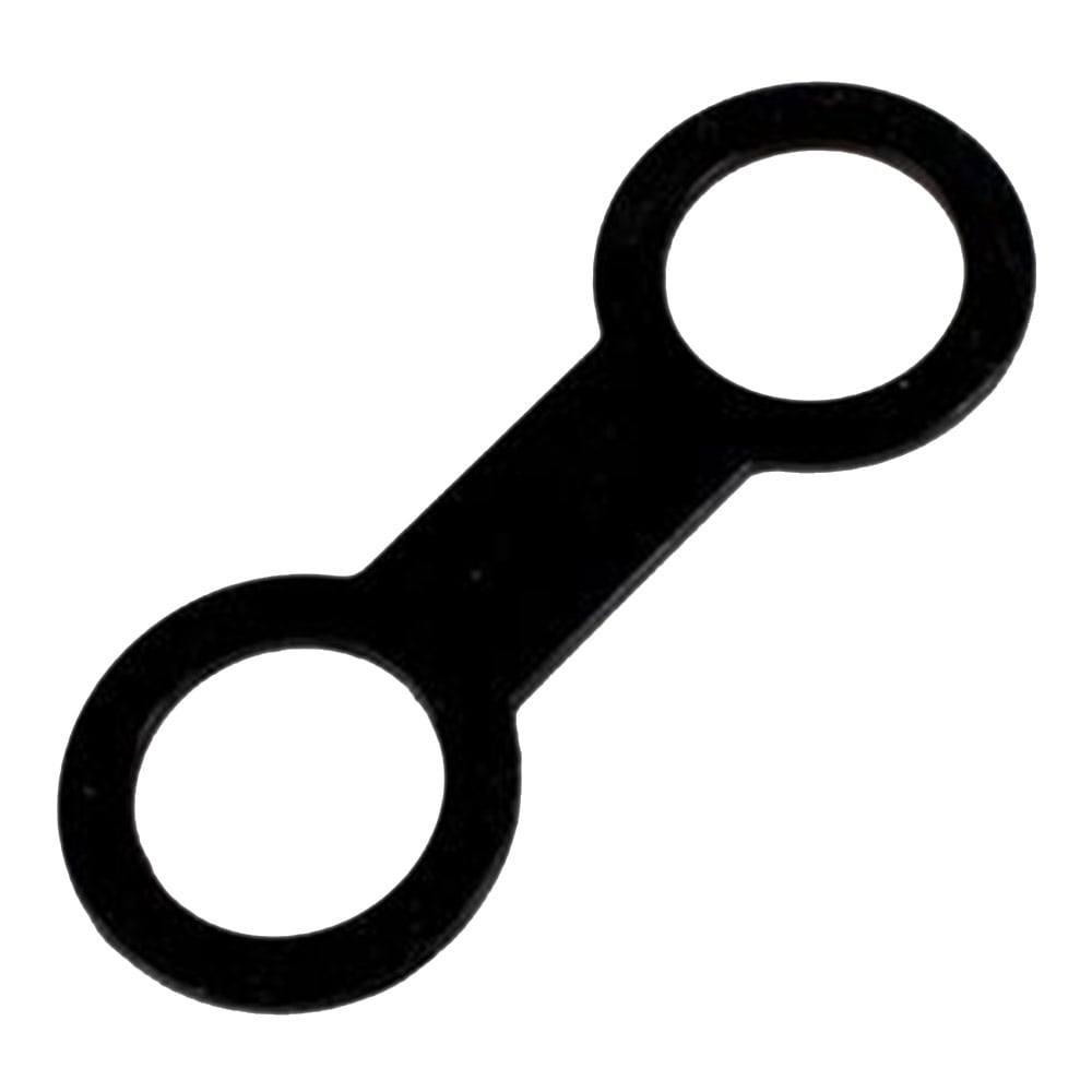 Rubber Snorkel Keeper- Black