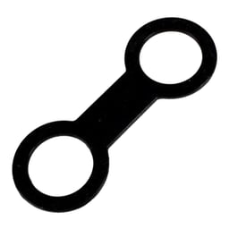 Rubber Snorkel Keeper- Black Thumbnail}