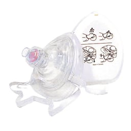 Deluxe Pocket CPR Mask with O2 Adapter Thumbnail}