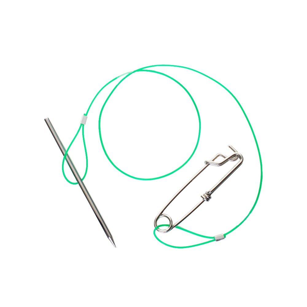 Trident Fish Stringer w/Line & Stainless Steel Clip