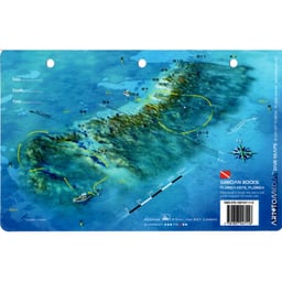 Waterproof 3D Dive Map - Key Largo/Grecian Rocks - Key Largo, FL Thumbnail}