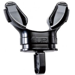 Rite Bite Moldable Regulator Mouthpiece - Black Thumbnail}