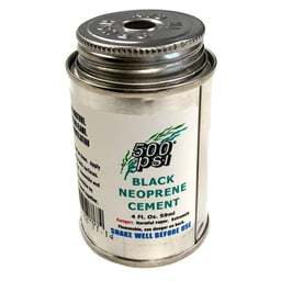 500psi Neoprene Cement - 4oz - Black Thumbnail}