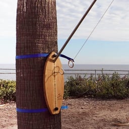 Tiki Toss Camp Ready Straps Lifestyle on Tree Thumbnail}
