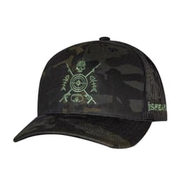 Speared Bullseye Trucker Hat - Camo Thumbnail}