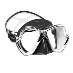Mares X-Vision Chrome Liquidskin Dive Mask - Black/White Thumbnail}