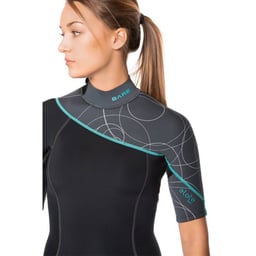 BARE Elate 2mm Shorty Wetsuit (Women’s) Front Detail Thumbnail}