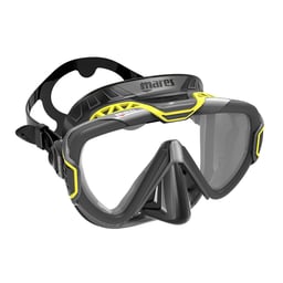 Mares Pure Wire Dive Mask, Single Lens - Grey/Yellow/Black Thumbnail}