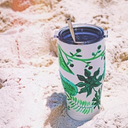 ORCA Classic Chaser Lid with Stainless Steel Straw Lifestyle (Cup NOT Included) Thumbnail}