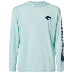 Costa Hooded Technical Long Sleeve Performance Shirt Thumbnail}