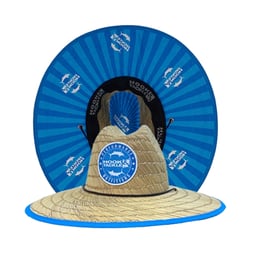 Hook & Tackle Lifeguard Straw Hat - Duel Marlins Thumbnail}