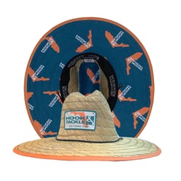 Hook & Tackle Lifeguard Straw Hat - Florida Tag Thumbnail}
