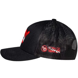 Born of Water Shaka Dive Flag Trucker Hat Side Thumbnail}