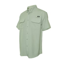 EVO Bimini Short Sleeve Woven Performance Shirt- Eucalyptus 3.4 Thumbnail}